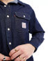 Levi's Workwear worker shirt in denim blue with logo