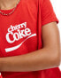 Miss Selfridge cherry coke tee in red