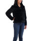 Women's Sheared Faux Fur Snap Front Jacket