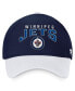 Men's Navy, White Winnipeg Jets Fundamental 2-Tone Flex Hat