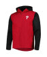 Men's Red, Black Philadelphia Phillies Alpha Full-Zip Jacket