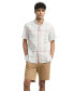 Men's Printed Short Sleeve Button-Down Shirt