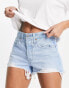 Levi's 501 original shorts in light wash