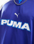 Puma football jersey in blue