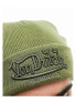 Von Dutch Flint beanie in khaki