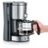 SEVERIN KA 4826 - Drip coffee maker - 1 L - Ground coffee - 1000 W - Black,Stainless steel