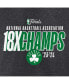 Men's Heather Charcoal Boston Celtics 18-Time NBA Finals Champions Steal the Ball T-Shirt