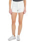 Juniors' 4" High-Rise Curvy Denim Shorts