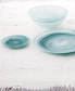 La Jolla Glass Bread & Butter Plates, Set of 4