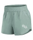 Women's Green Florida State Seminoles Studio Woven Vibe Shorts