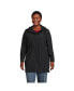 Plus Size Squall Hooded Waterproof Raincoat