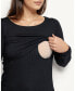 Maternity Long Sleeve Nursing Top