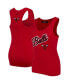 Women's Red Chicago Bulls Script Tank Top