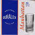 DURALEX Set Of 6 Transparent Glasses 305ml Manhattan