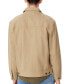 Men's Relaxed-Fit Full-Zip Canvas Worker Jacket