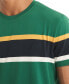 Men's Classic-Fit Colorblocked Stripe T-Shirt