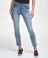 Petite Logo-Tape Mid-Rise Skinny Jeans, First@Macy's