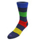 Men's Large Stripe Dress Sock