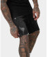 Men's United Distressed Biker Shorts