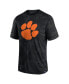 Men's Black Clemson Tigers Camo Logo T-shirt