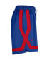 Women's Royal Philadelphia 76ers Crossover Performance Shorts