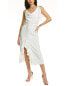 Cinq À Sept Lavonne Midi Dress Women's Ivory 0