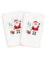 Christmas Santa Waving 100% Turkish Cotton Hand Towel