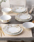 Raptures Gold 12 Piece Set, Service For 4