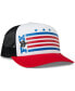 Men's White, Red Unity Snapback Hat