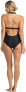 prAna Women's 181641 Leolani One Piece Swimsuit Black Size S