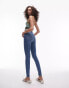 Topshop Tall high rise Jamie jeans in mid blue