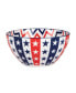 Patriotic Set of 6 Bowls