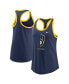 Women's Navy Milwaukee Brewers Tech Tank Top