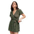 SUPERDRY Vintage Mini Wrap Dress