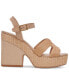 Women's Cale Platform Espadrille Two-Piece Sandals