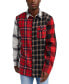 Men's Split Flannel Long Sleeves Shirt