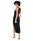 Women's Smooth Side-Slit Bodycon Midi Dress, Created for Macy's