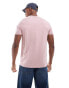 Fred Perry crew neck t-shirt in light pink