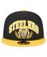 Men's Black/Gold Pittsburgh Steelers Team Establish 9FIFTY Snapback Hat