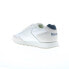 Reebok Glide Mens White Synthetic Lace Up Lifestyle Sneakers Shoes 9.5