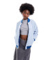 Nike reversible varsity bomber jacket in blue