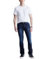 Men's Ash Slim-Fit Fleece Jeans in Sanded Wash