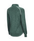 Women's Green Michigan State Spartans Bikram Quarter-Zip Pullover Jacket