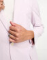 ASOS DESIGN skinny suit jacket in pale pink