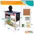 WOOMAX Wooden Toy Supermarket With Accessories