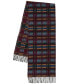 Men's Jacquard Plaid Scarf