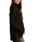 Women's Mock Neck Long-Sleeve Tunic Sweater