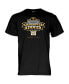 Men's and Women's Black Iowa Hawkeyes Women's Basketball Crossover at Kinnick T-shirt