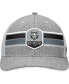 Men's Heather Gray Arkansas Razorbacks Essential Trucker Adjustable Hat