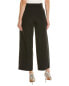 Vince Mid-Rise Sculpted Wool-Blend Crop Pant Women's Black 12